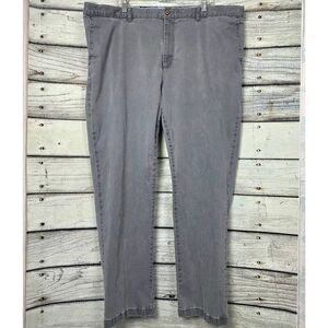 Tommy Bahama Mens Faded Gray Chino Pants 48x34